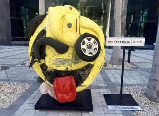 Campagne de prévention de Sprint pour garder les conducteurs attentifs.