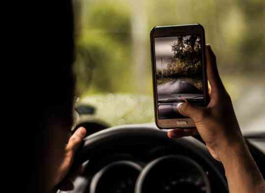 Campagne de prévention sur les dangers du smartphone au volant