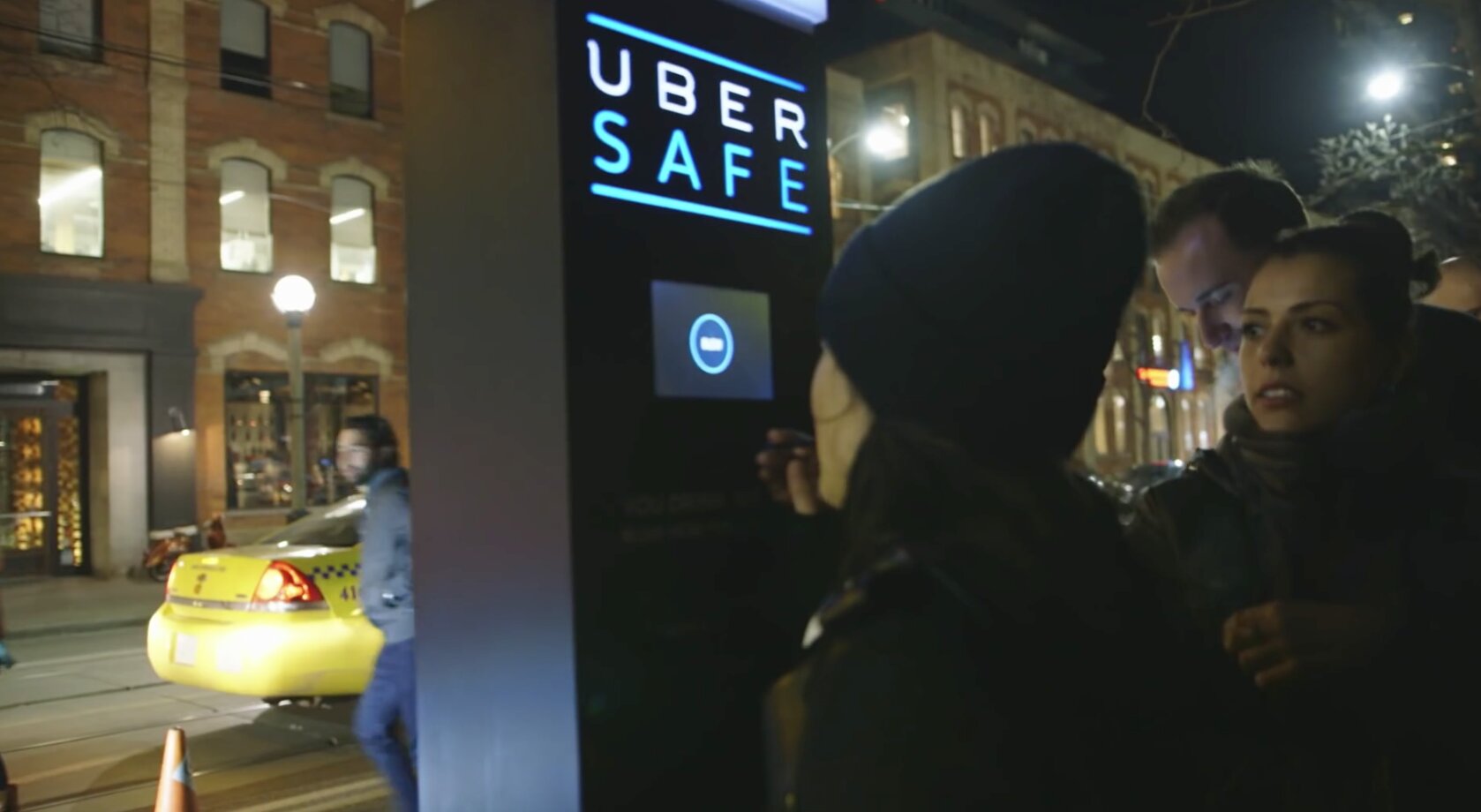  Borne « Uber Safe » pour tester leur alcoolémie à l’aide d’un éthylotest intégré