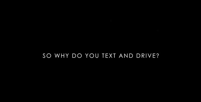 Campagne de prévention routière sur les dangers des textos au volant
